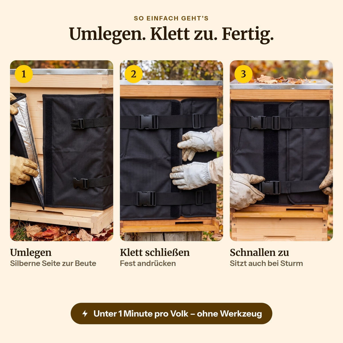 BeeGlu - Idealer Schutz für den Winter